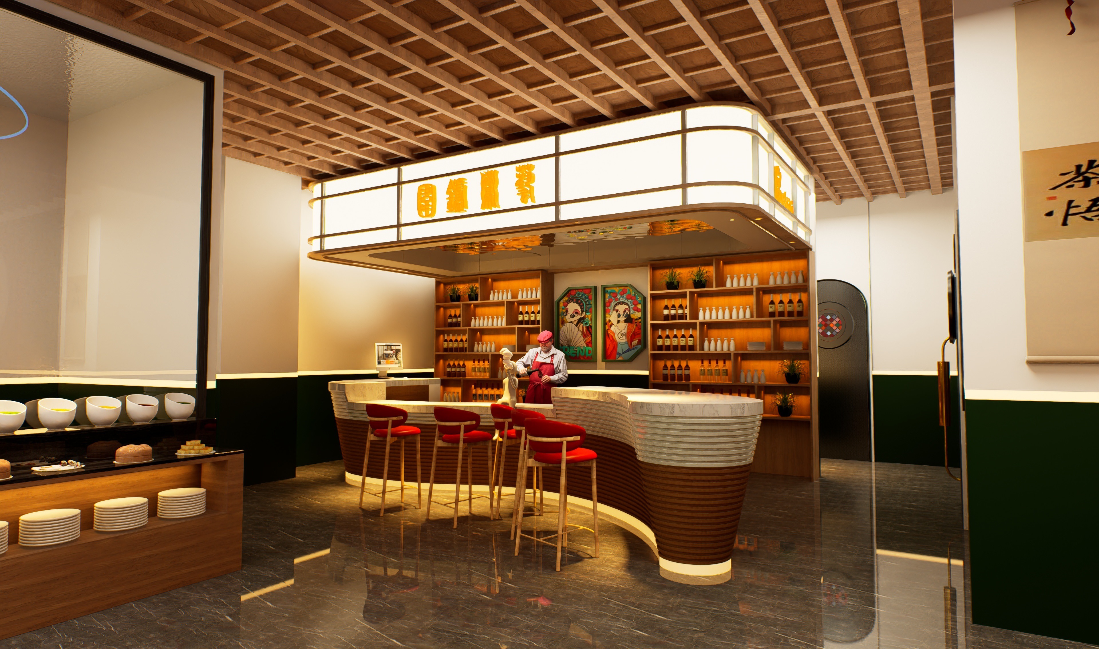 圍爐煮藝火鍋店