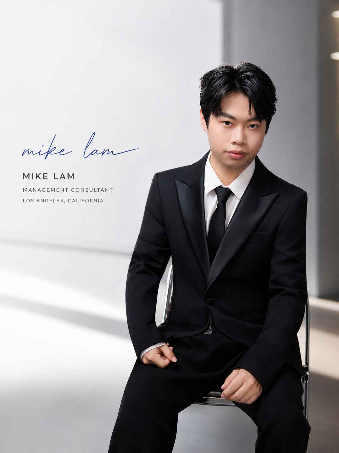 Mike Lam portrait for Mike Lam Design